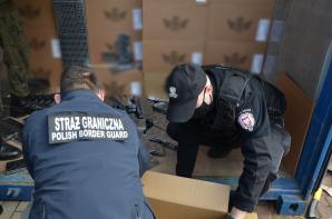 [VIDEO] Ujawniono rekordowy przemyt z Białorusi