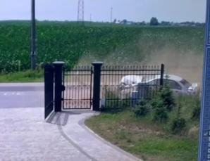 [VIDEO] Areszt za usiłowanie zabójstwa przy użyciu samochodu