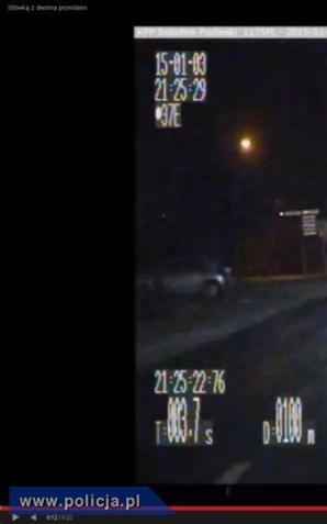 Kompletnie pijany pędził jak szalony! (video)