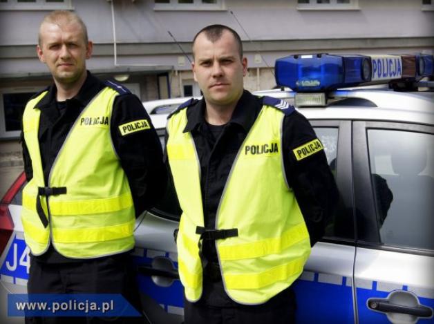 Uratowani przez policjantów