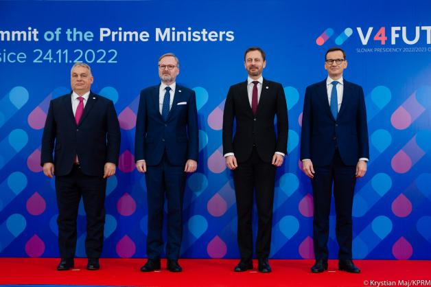 [VIDEO] Premier Mateusz Morawiecki na szczycie Grupy Wyszehradzkiej w Koszycach: jesteśmy razem wobec tych wielkich wyzwań, które są przed nami
