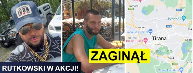 APEL BIURA  RUTKOWSKI o pomoc w odnalezieniu zaginionego Tomasza Rajskiego. Ostatni raz widziany był na lotnisku w Tiranie 