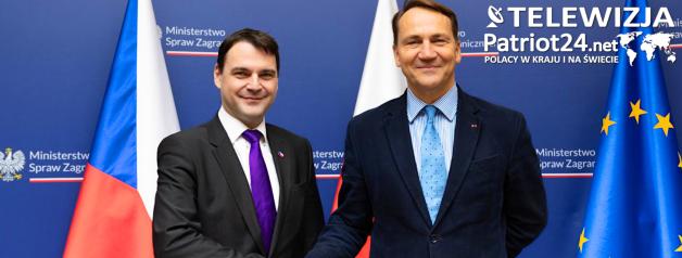 [VIDEO] Radosław Sikorski i Petr Macinka: wspólna linia wobec zagrożeń w Europie Środkowej