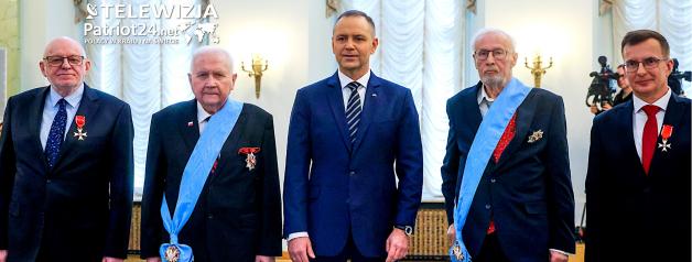 [VIDEO] Prezydent wręczył Ordery Orła Białego i Ordery Odrodzenia Polski